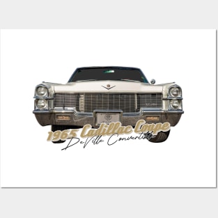 1965 Cadillac de Ville Convertible Posters and Art